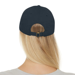 Dad Hat with Leather Patch - Must Read Alaska