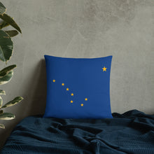 Load image into Gallery viewer, Alaska Flag Basic Pillow - Must Read Alaska